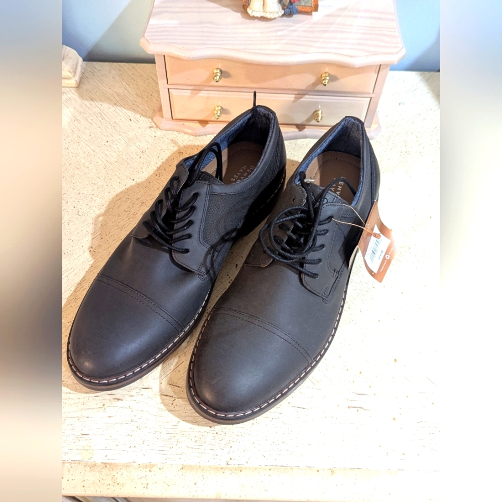 Denver Hayes Black Men's Oxfords